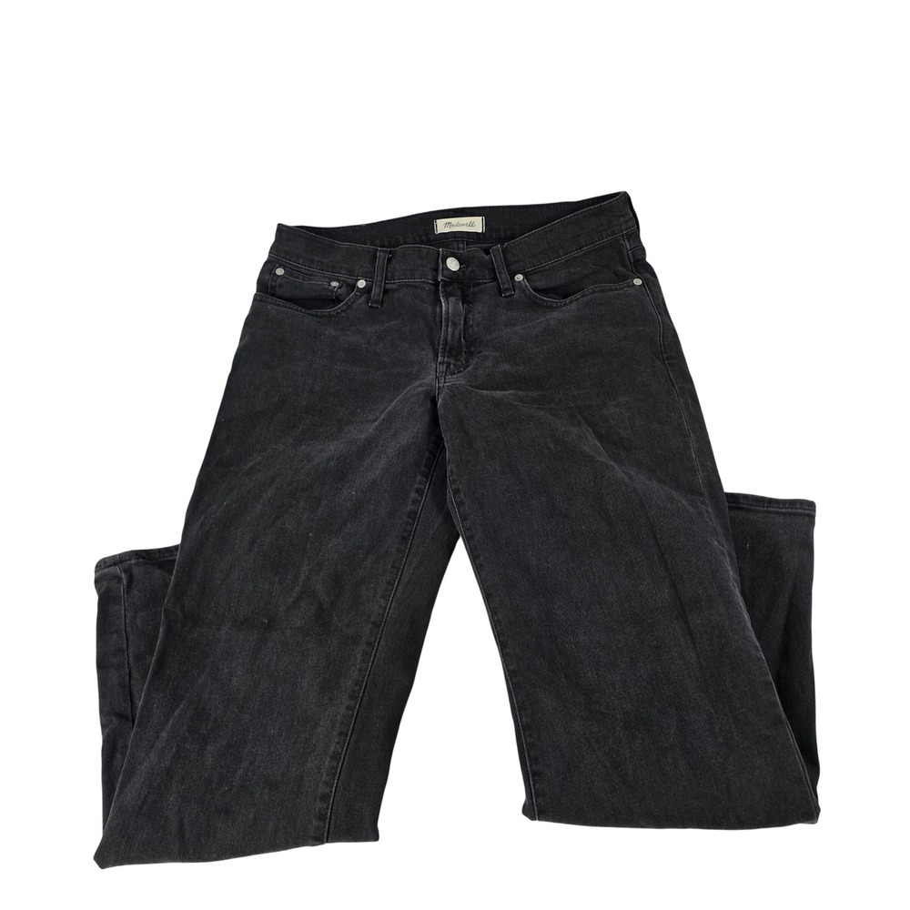 Madwell The Perfect Vintage Straight Jean Washed Black Denim Sz 30 CKP464714218 - Picture 1 of 10